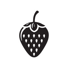 strawberry isolated on white background