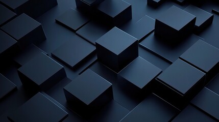 Fototapeta premium Modern Abstract Blue Background with Corporate Style and Depth