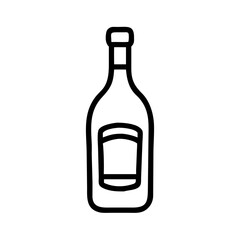 wine bottle icon design