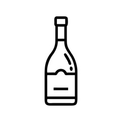 wine bottle icon design
