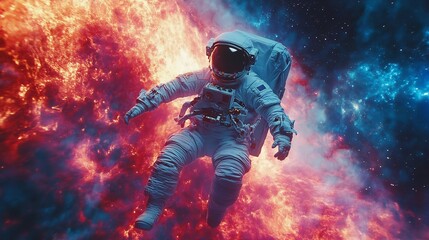 Indian astronaut navigating through cosmic rift lead parallel universe where time flow reverse Their exploration of strange reality reveals new insight into nature of existence mysteries of multiverse
