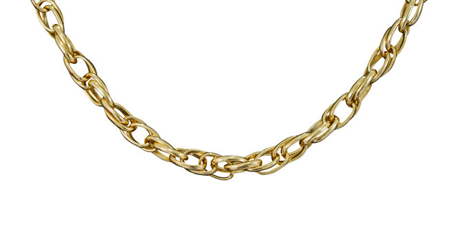  Gold Rolo necklace chain