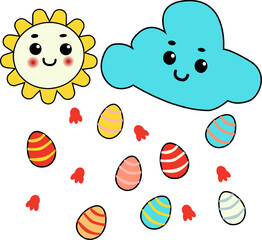 cute image for easter holiday