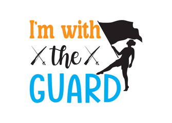 I am with the Guard vector, I am with the Guard clipart, I am with the Guard silhouette.