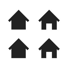 Essential Home Icons for Navigation and Property Applications