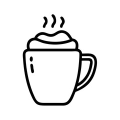 hot chocolate icon design