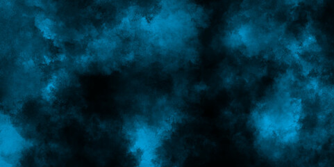 watercolor background concept design background with smoke, watercolor painted mottled blue background, Abstract blue grunge clouds smoke texture background., watercolor painted mottled blue texture.