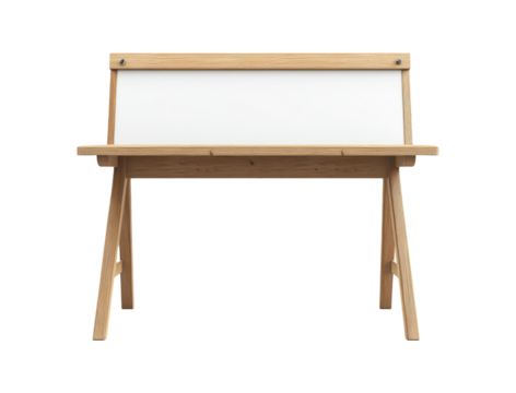 Practical 3D Render of Integrated Whiteboard in Isolated Setting