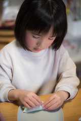 子供と楽しむ手作り餃子の時間