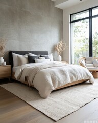 Serene Modern Bedroom Retreat
