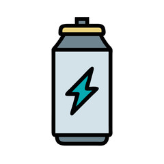 energy drink icon design