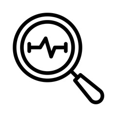 research line icon