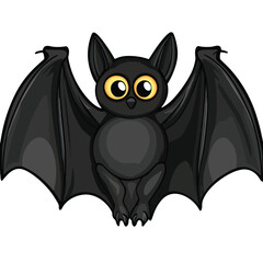  bat clip art, clip art concept 