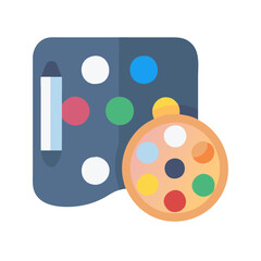 color palette icon design