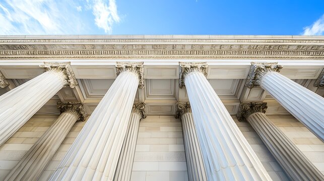 Federal Reserve building facade showcasing the iconic architecture and symbolic representation of economic stability and monetary policy in the United States