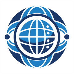 Digital vector art logo 