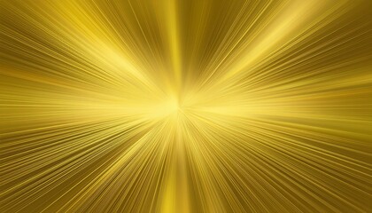 Gold, yellow gradient blur rays lights abstract background. Generated image
