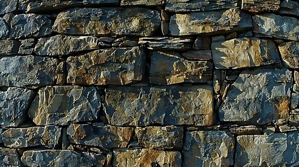 Fototapeta premium Old stone wall texture close up. Abstract background and texture for design