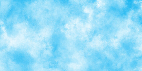 Brush-painted blurred and grainy paint aquarelle Abstract light sky blue grunge texture with grunge and grainy watercolor or paper texture grunge and cloudy watercolor stains and scratches.