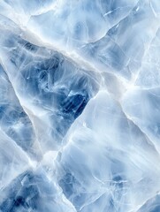 Obraz premium Exploring the texture of polished sodalite nature's gemstones close-up deep blue tones abstract concepts