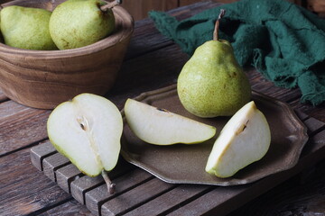 Green Pear is a crisp, juicy fruit with smooth green skin. It has a sweet and slightly tangy...