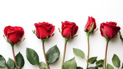 Valentine's Day or Wedding Background with Beautiful Roses. Concept for a romantic party invitation or love message. Premium and luxurious Ai-Generative.