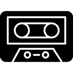 Obraz premium Cassette icon