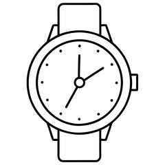 Minimalist Line Art Watch Design Sleek Dial & Clean Straps