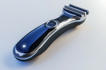 Obraz premium Shaving razor isolated on white background