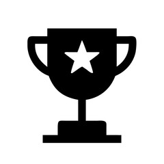 trophy icon design