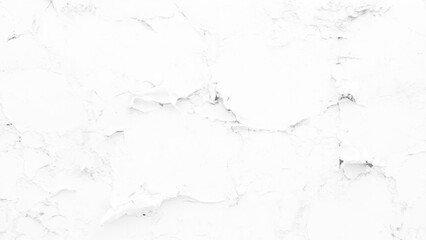 Abstract white and grey cement wall texture and background. White grunge cement wall texture background. Wall fragment with scratches and cracks. It can be used as a background. 
