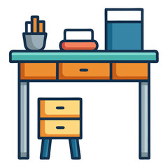desk icon design