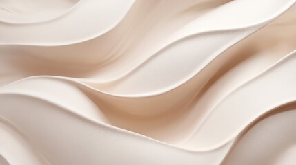 Obraz premium Abstract beige wavy background texture.