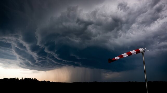 Wind Sock Check wind conditions and direction during thunderstorms.