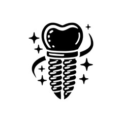 Dental Implant Icon