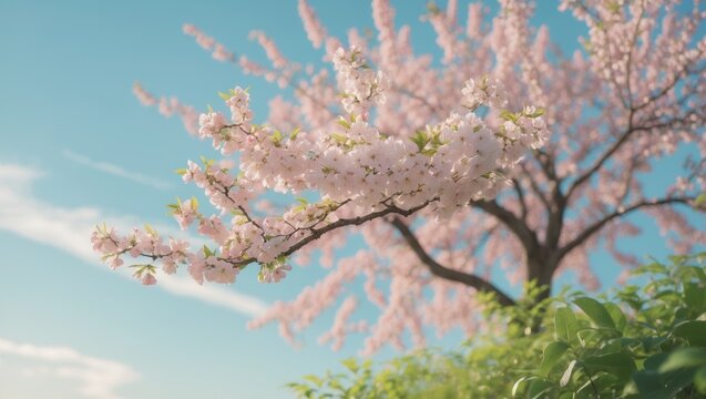 Spring greetings from a lovely blossoming tree