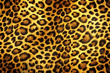A close up of a leopard's fur with a brown and black pattern