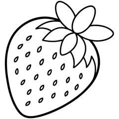 Strawberry art vector