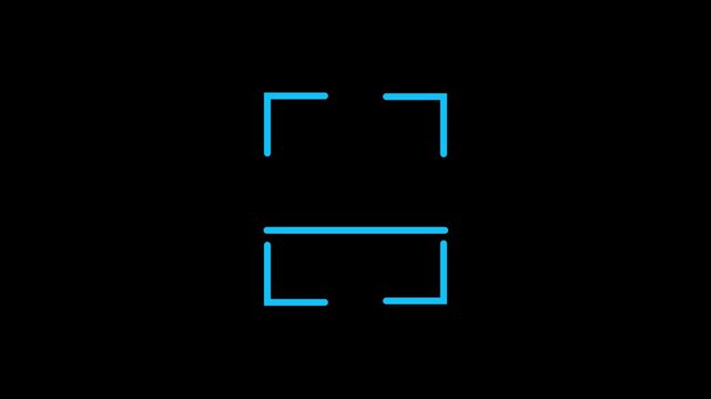 scanner icon animation.