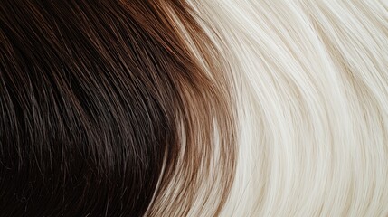Naklejka premium Natural Hair Texture Background - Made with Generative AI