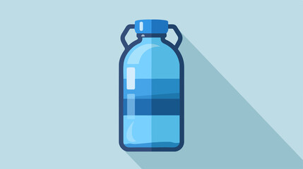 Obraz premium Modern & Stylish Water Container Icon Vector Illustration