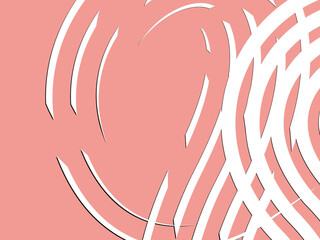 SIMPLE DYNAMIC LINE design with aesthetic PASTEL background