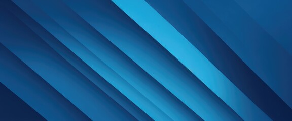 Obraz premium Cyan and blue with diagonal lines background