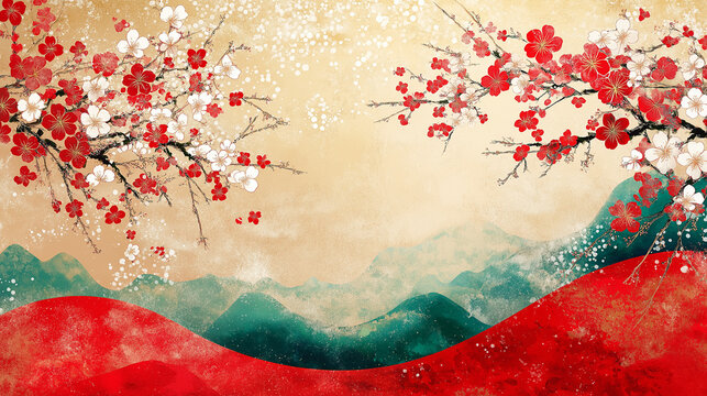 世界風影 ／瓷版絵／山水絵／製作銘あり 山水屏風（模本） 文化遺産オンライン