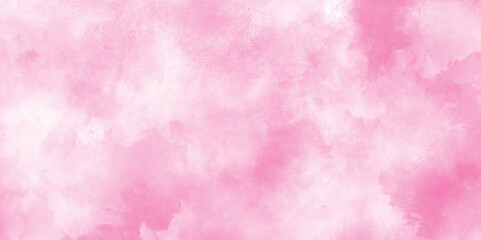 Pink rose tone abstract texture with cloudy stains, Stain artistic hand painted texture of pink, pastel hand painted watercolor of pink texture, White smoky watercolor painting on old paper texture.