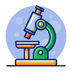microscope icon design