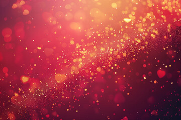A Vibrant Valentine's Day-Themed Background: Rich Red Tones of Love
