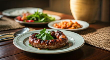 food, meal, plate, dinner, cheese, meat, vegetable, dish, salad, cuisine, tomato, lunch, healthy, grilled, breakfast, bread, closeup, fried, snack, fish, baked, restaurant, diet, delicious, gourmet