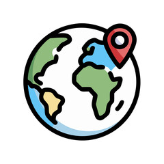 geography icon design
