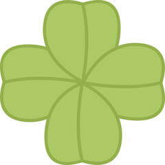 Green leaf cartoon clipart for decoration